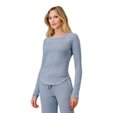 Long Sleeve RIbbed Raglan Tee - Denny's