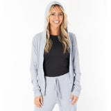 Ribbed ZIp Hoodie - Denny's