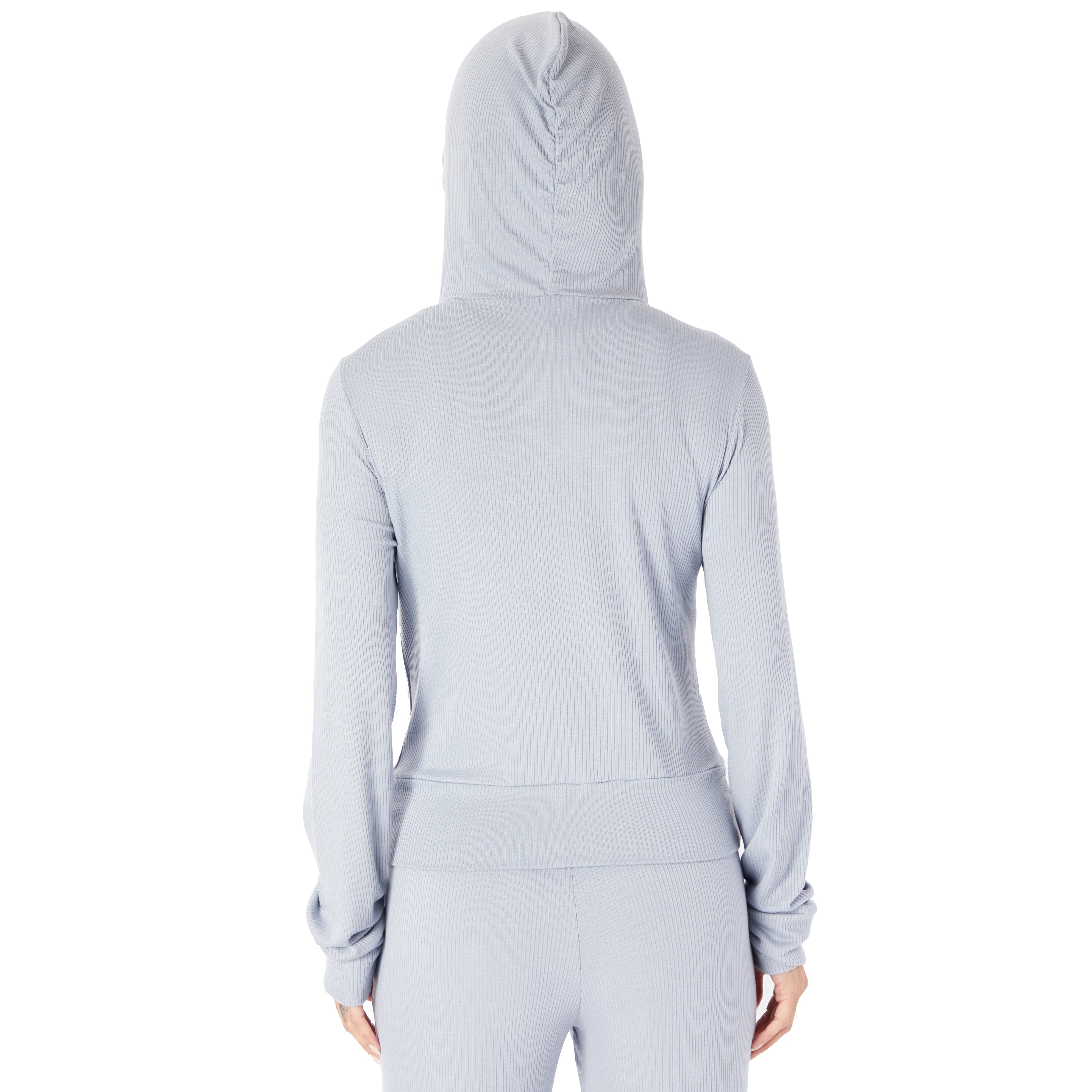 Ribbed ZIp Hoodie - Denny's