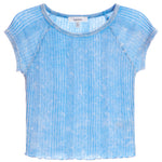 Mineral Wash Ribbed Baby Tee - Denny's