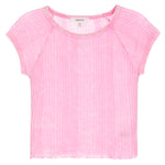 Mineral Wash Ribbed Baby Tee - Denny's
