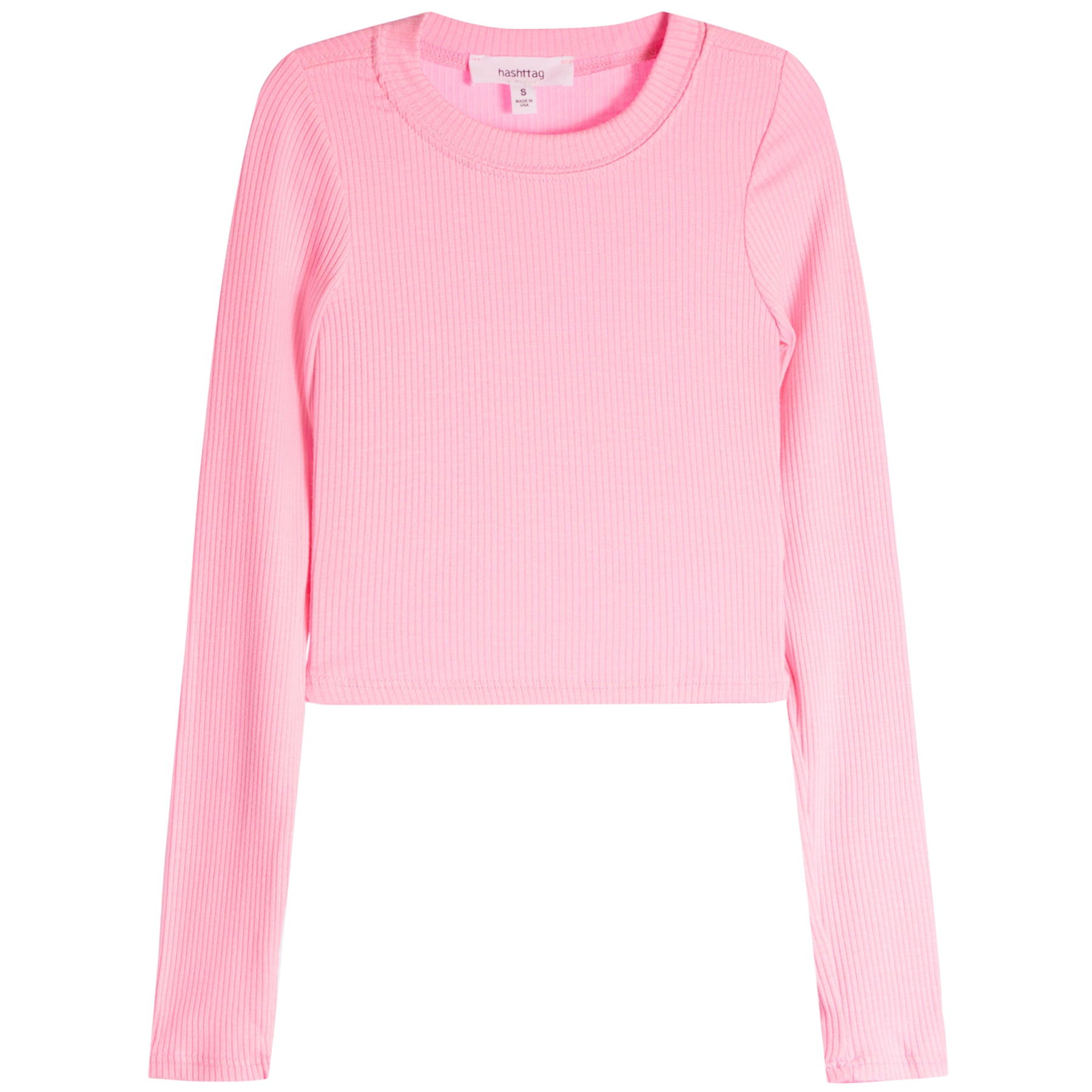 Long Sleeve Rib Top - Denny's