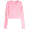 Long Sleeve Rib Top - Denny's