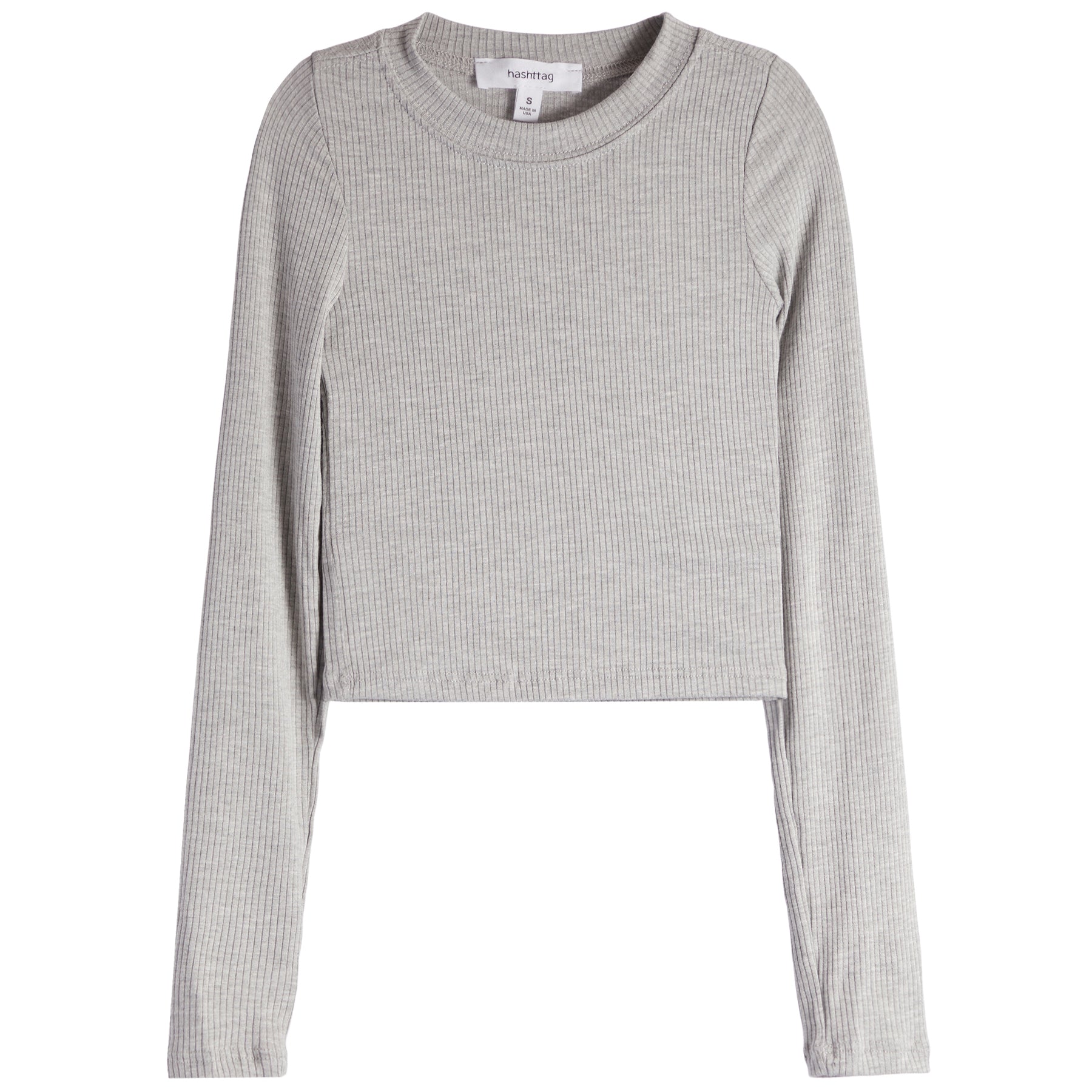 Long Sleeve Rib Top - Denny's
