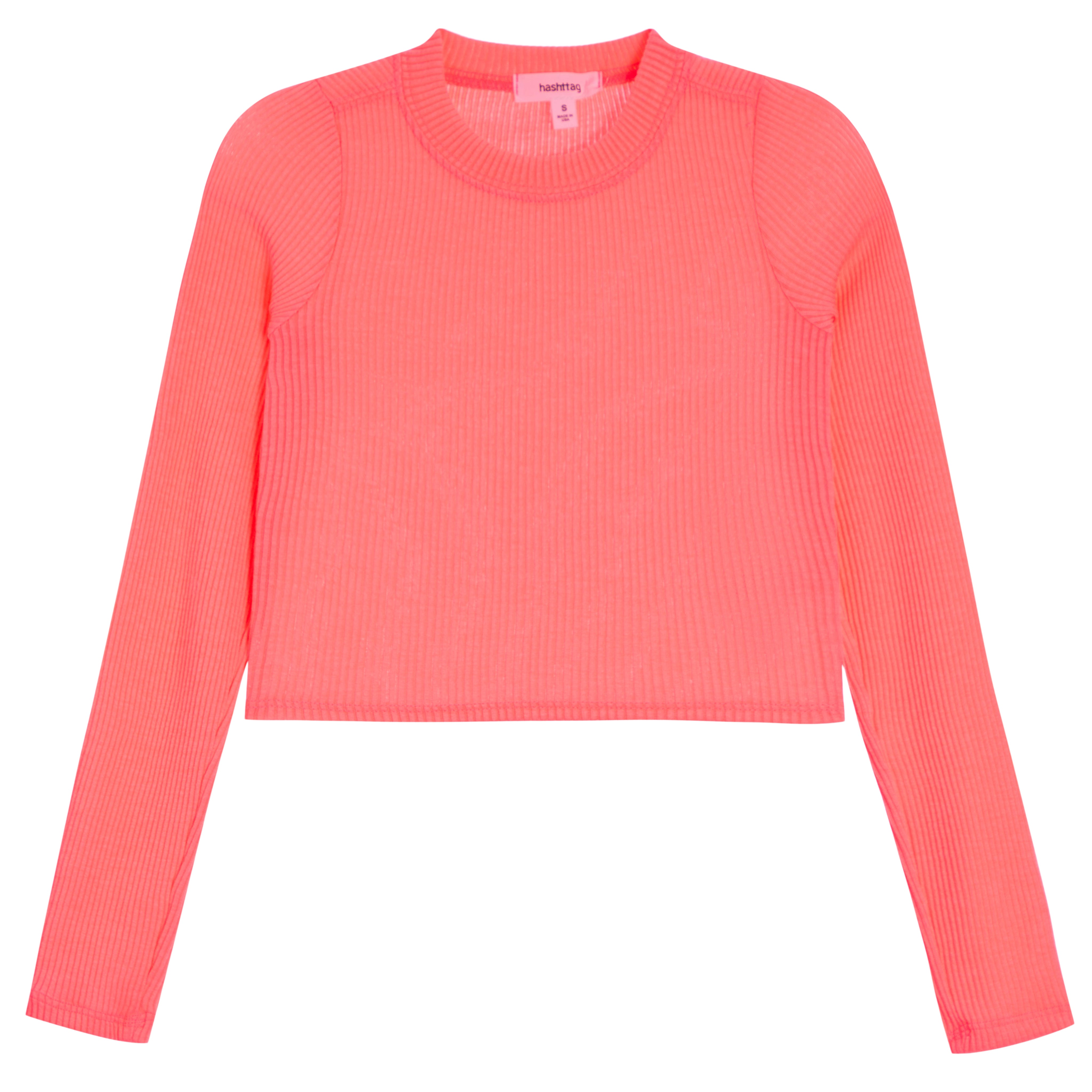 Long Sleeve Rib Top - Denny's