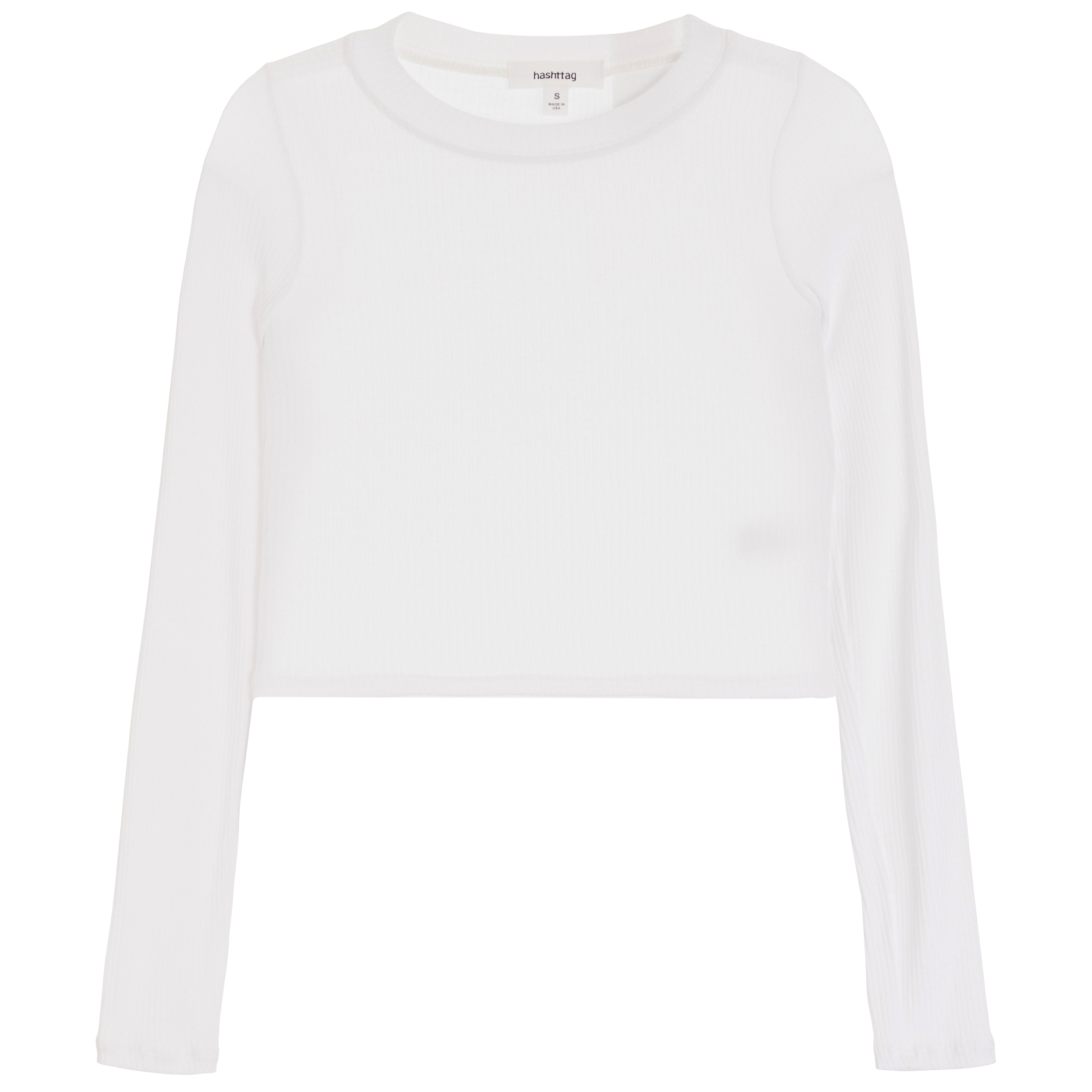 Long Sleeve Rib Top - Denny's