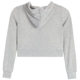 Brushed Rib Zip Hoodie