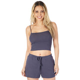 Adjustable Strap Ribbed Cami - Denny's