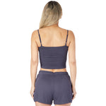Adjustable Strap Ribbed Cami - Denny's