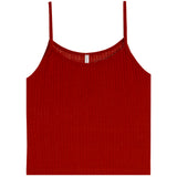 Pointelle Lace Trim Cami - Denny's