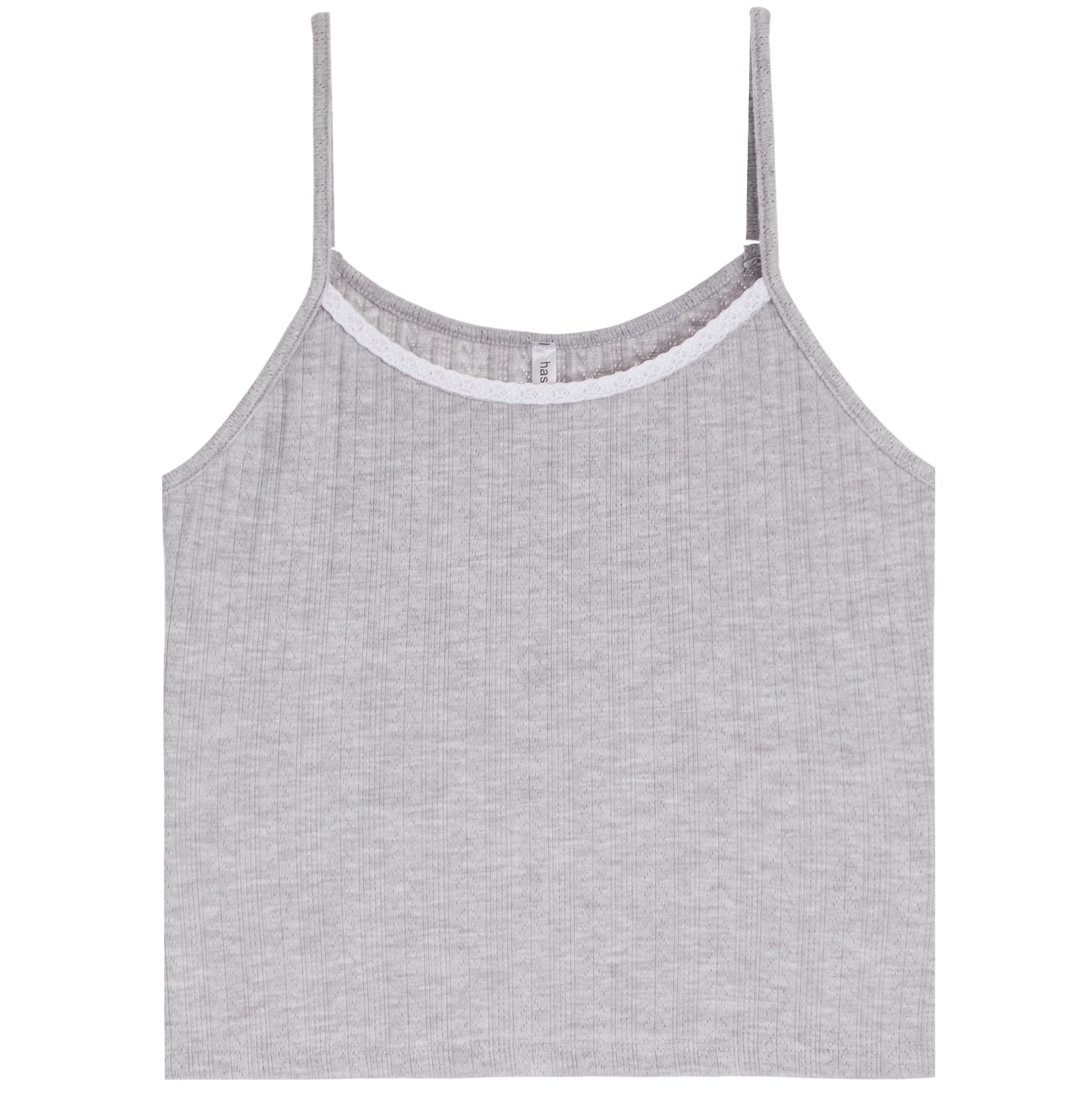 Pointelle Lace Trim Cami - Denny's