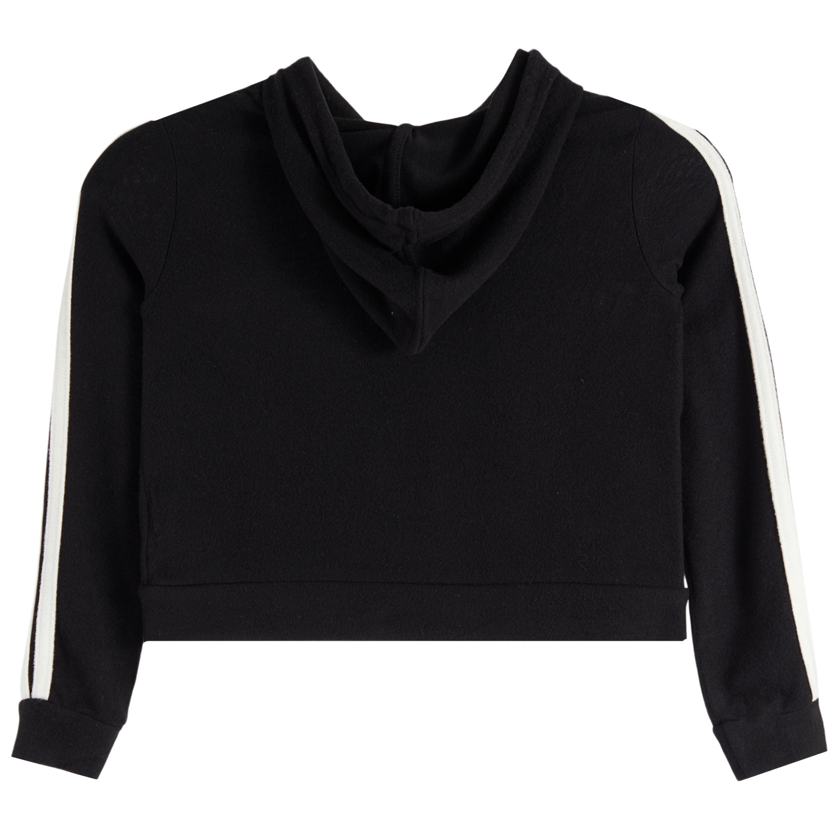 Hacci Zip Jacket With Retro Stripe - Denny's