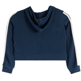 Hacci Zip Jacket With Retro Stripe - Denny's