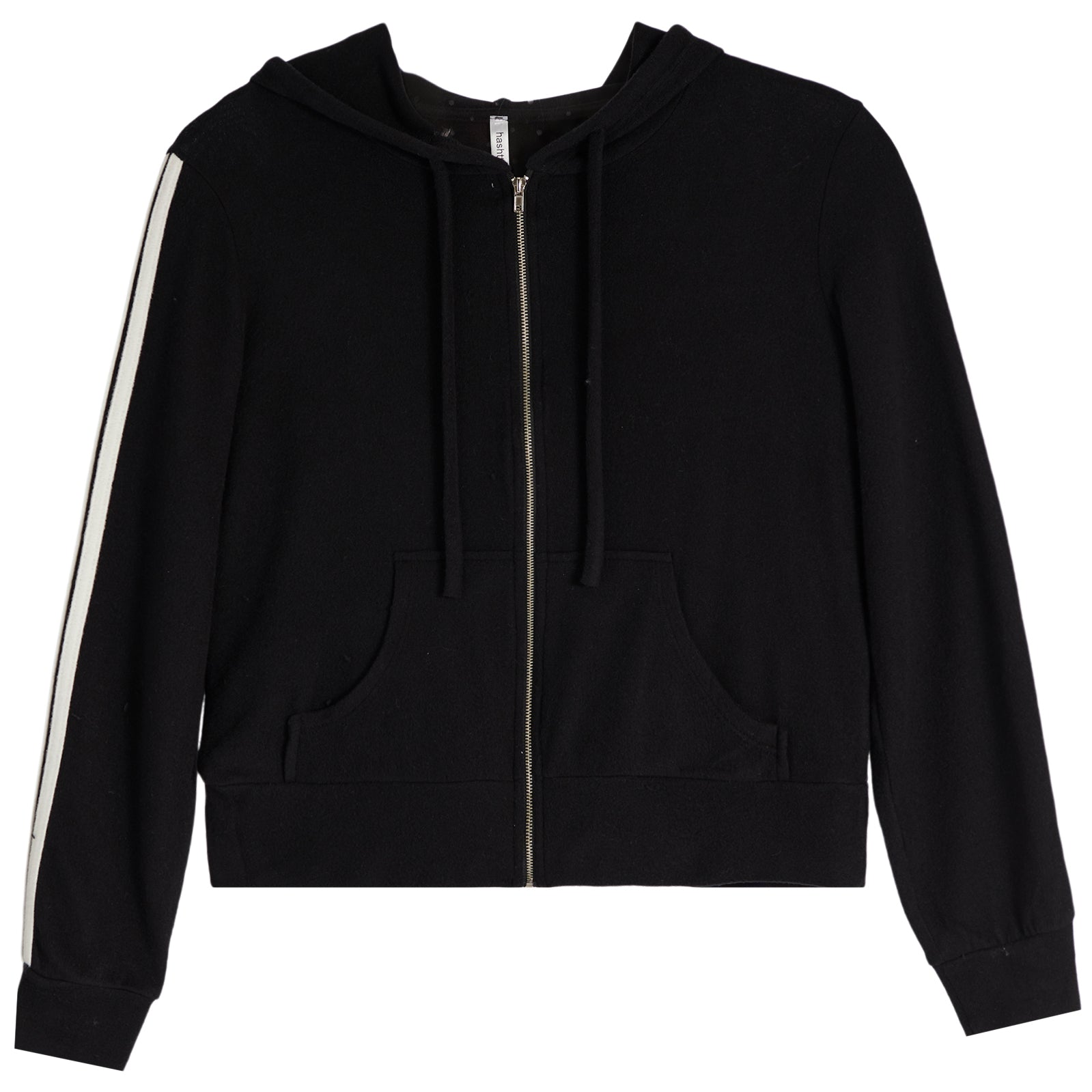 Hacci Retro Stripe Zip Hoodie - Denny's