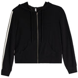 Hacci Retro Stripe Zip Hoodie - Denny's