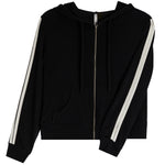Hacci Retro Stripe Zip Hoodie - Denny's