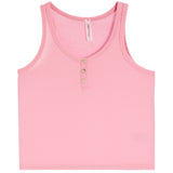Rib Henley Tank Top