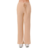 Ribbed Wide Leg Pant - Denny's