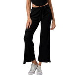 Ribbed Wide Leg Pant - Denny's