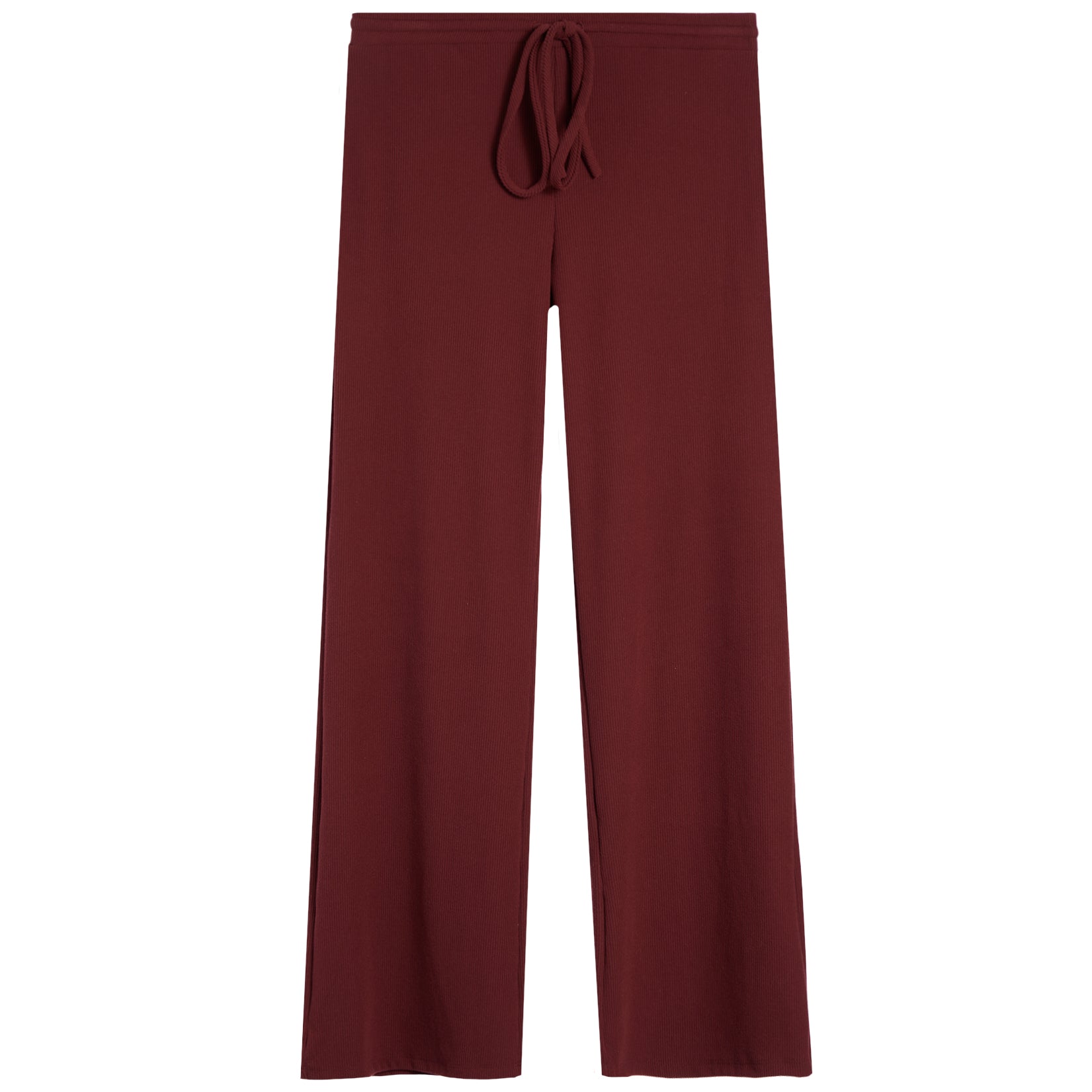 Ribbed Wide Leg Pant - Denny's