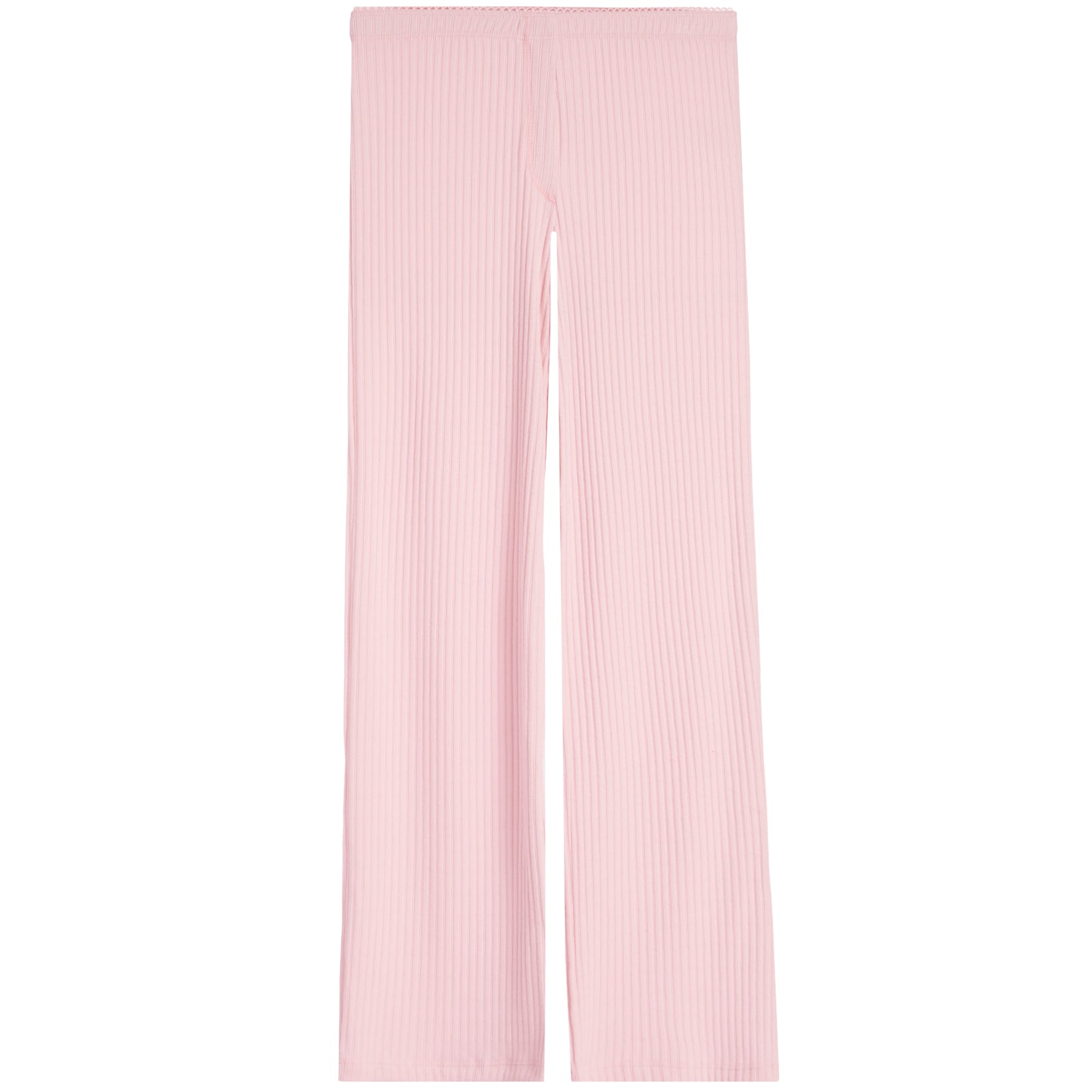 Lace Trim Rib Lounge Pant - Denny's