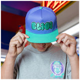 Cotton Candy Snapback Hat - Galaxy Grape
