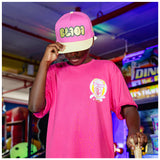 Cotton Candy Snapback Hat - Pink Lemonade