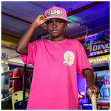 Cotton Candy Snapback Hat - Pink Lemonade