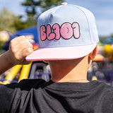 Cotton Candy Snapback Hat -BG