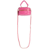 Top Handle Quilted Hat Box Bag - Denny's