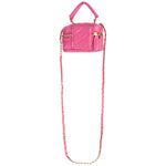 Top Handle Quilted Hat Box Bag - Denny's