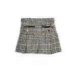 Hattie Lurex Chain Boucle Skirt - Denny's