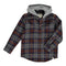 Hooded Plaid Shirt - Denny's