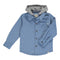 Hooded Cord Shirt - Denny's