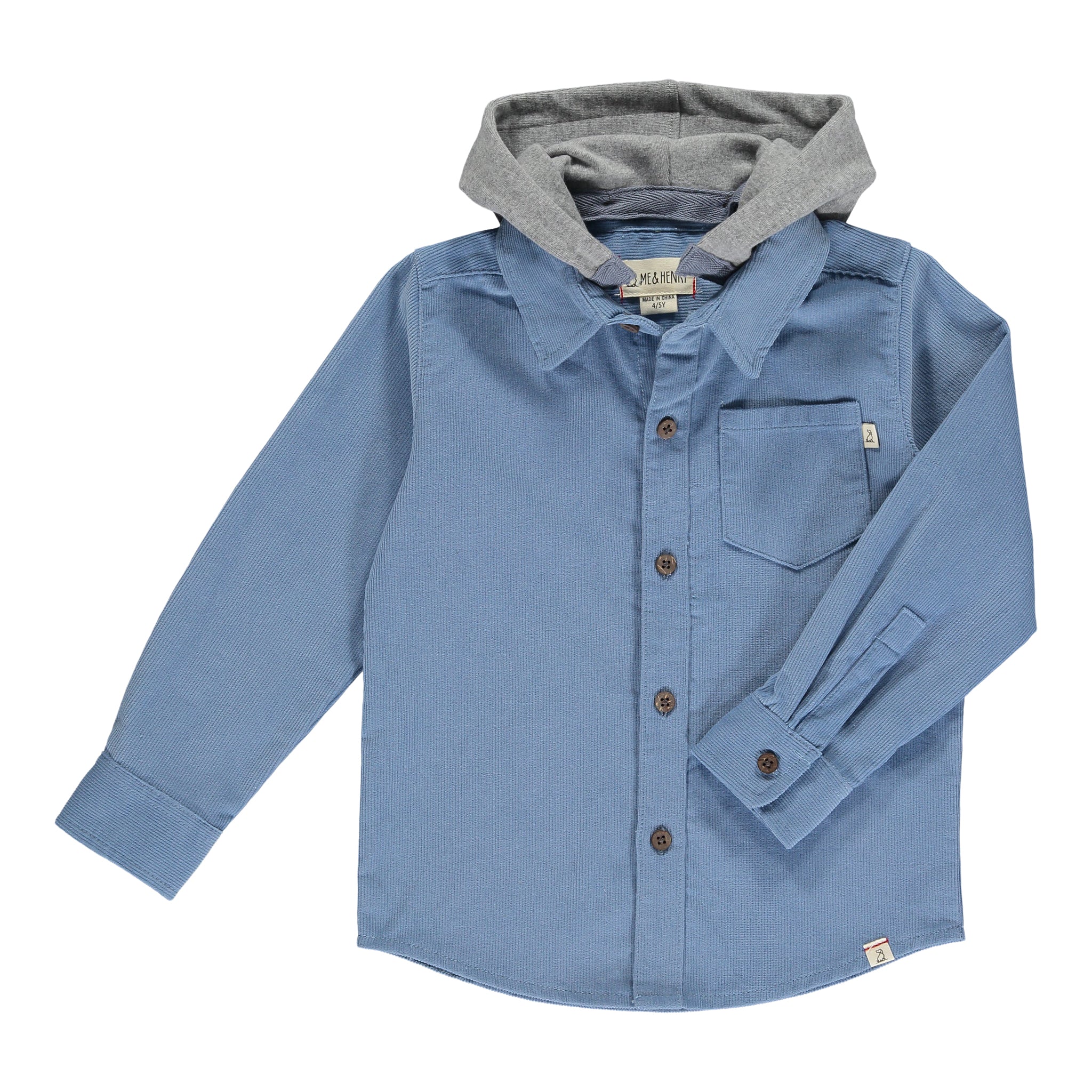 Hooded Cord Shirt - Denny's