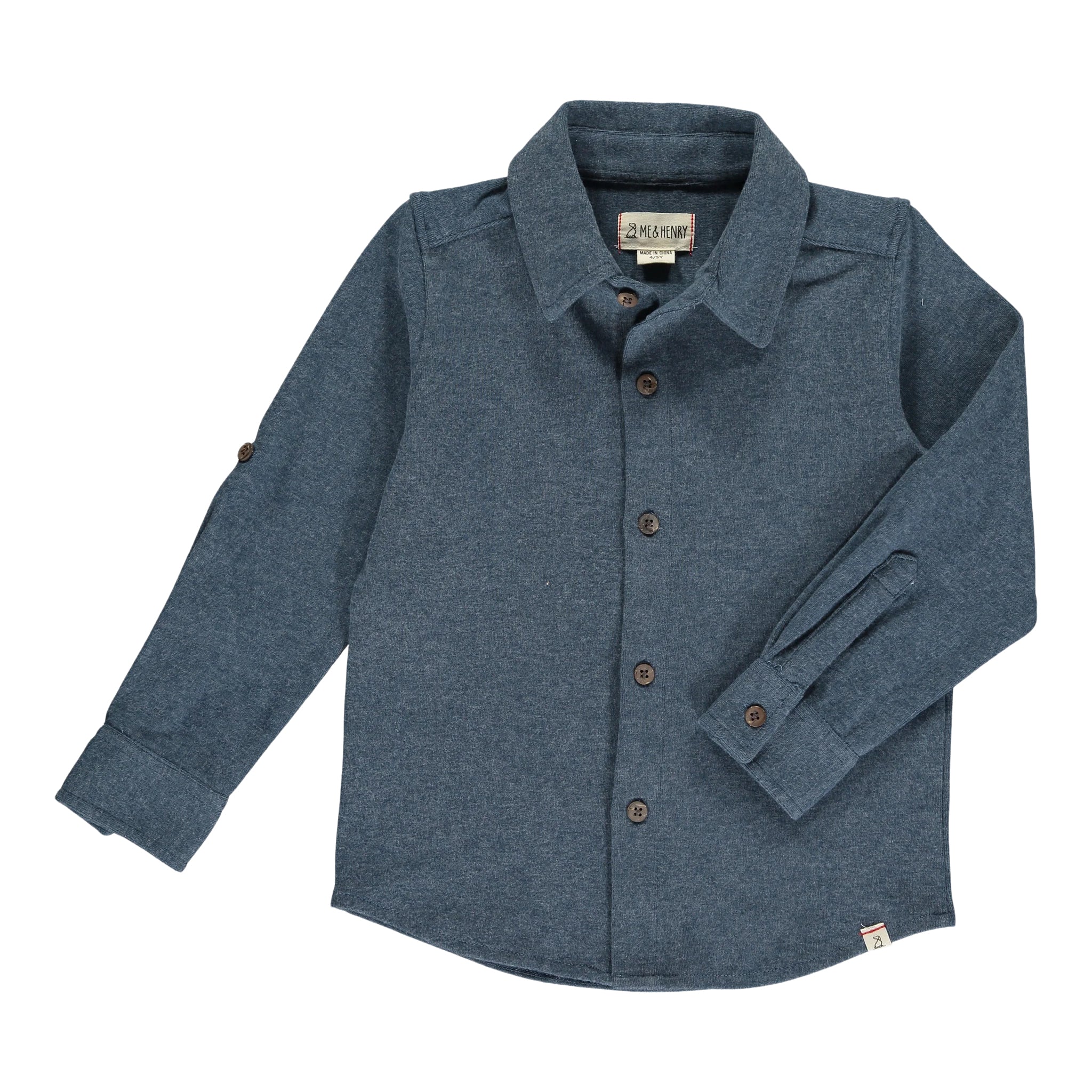 Jersey Button Down Shirt - Denny's