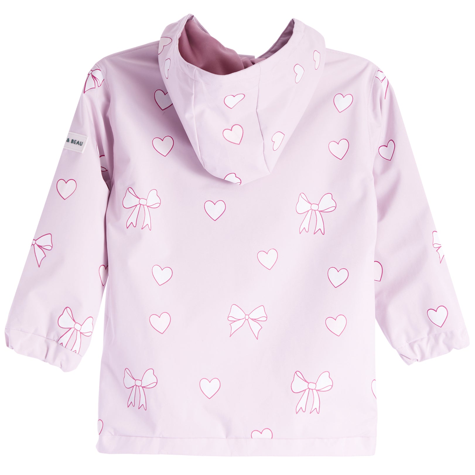 Hearts Bows Color Changing Raincoat - Denny's