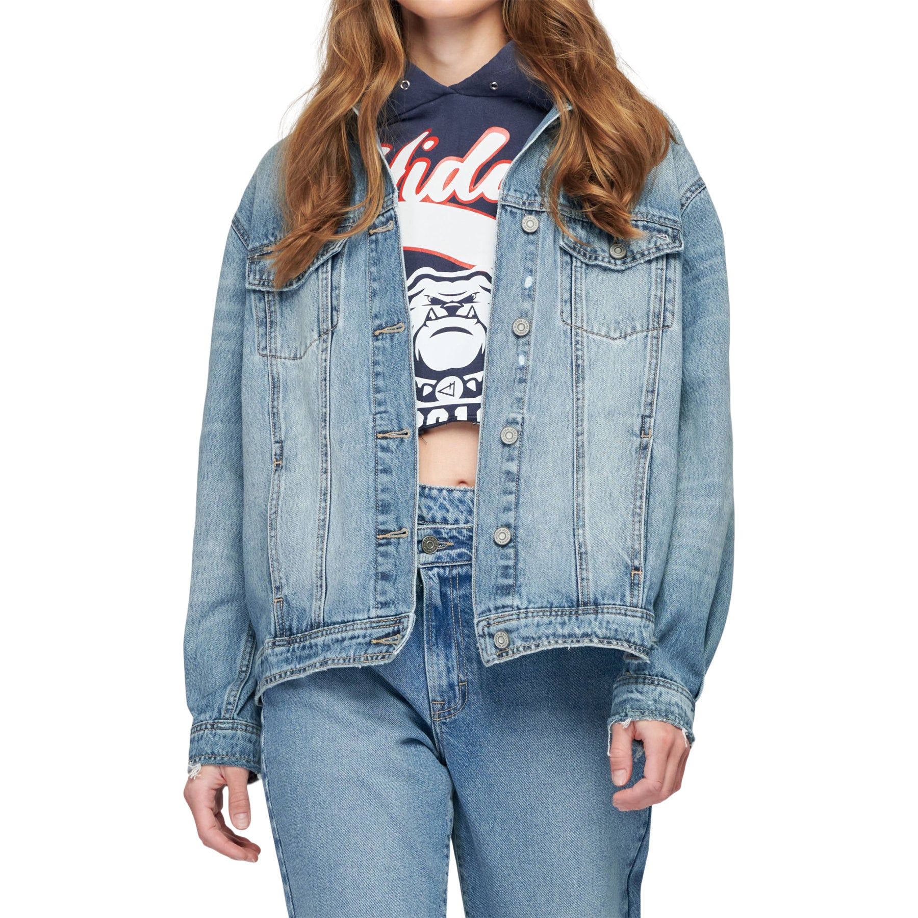 Dakota Oversized Denim Jacket - Denny's