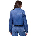 Abbey Crop Denim Shirt - Denny's