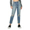 Zoey HR Knee Ripped Mom Jean - Denny's