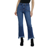 The Happi High RIse Uneven Hem Crop - Denny's