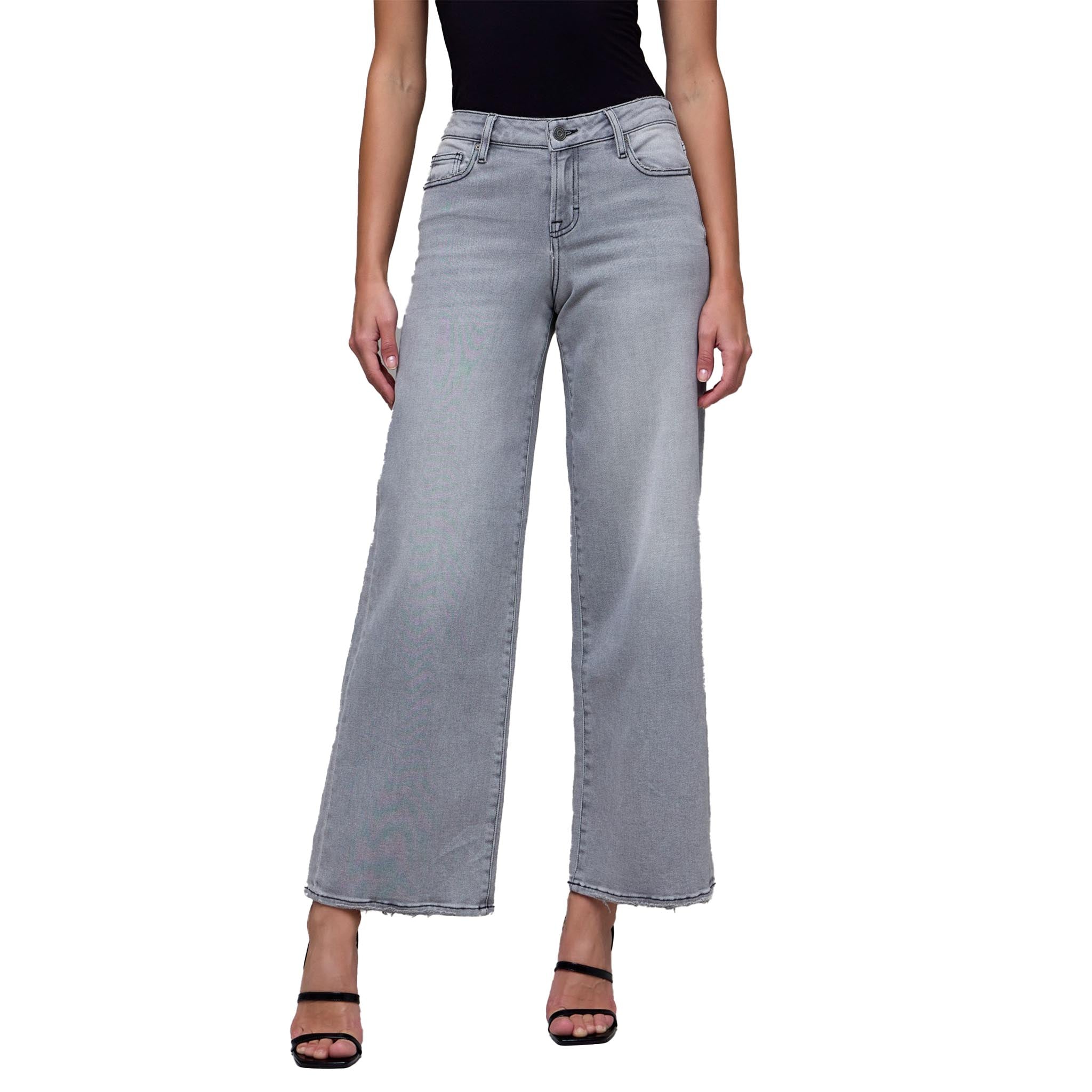 Nori 32" Length Wide Leg Jean - Denny's