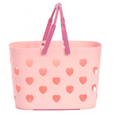 Hearts Hard Shower Caddy Tote