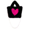 Heart Faux Fur Tote - Denny's