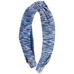 Heathered Spandex Crystallized Knot Headband - Denny's