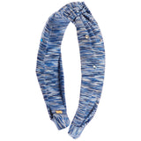 Heathered Spandex Crystallized Knot Headband - Denny's