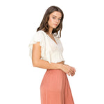 Flutter Sleeve Top - Denny's