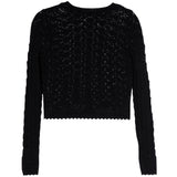Pointelle Knit Top - Denny's