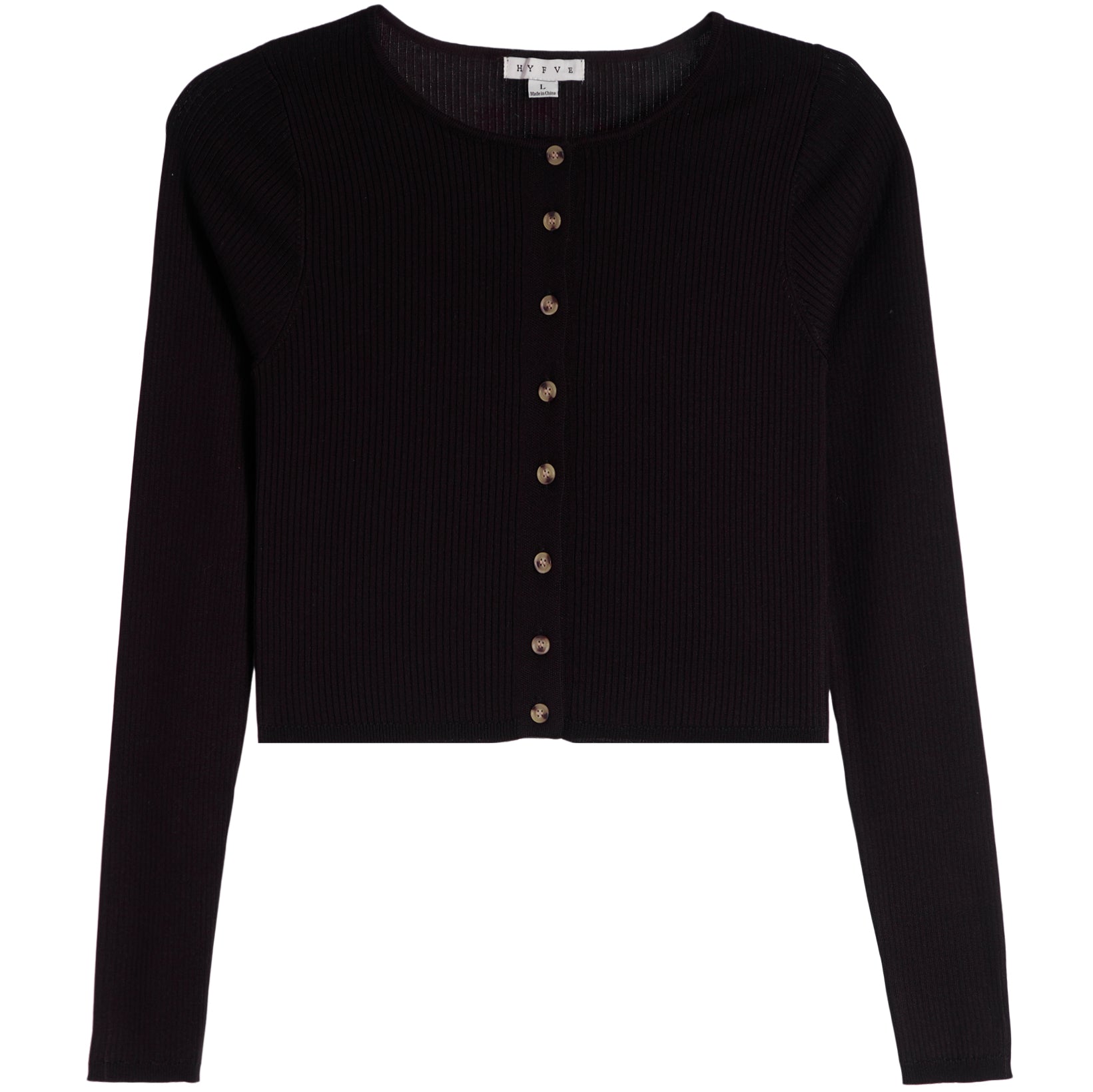 Ribbed Cardigan - Denny's