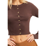 Ribbed Cardigan - Denny's
